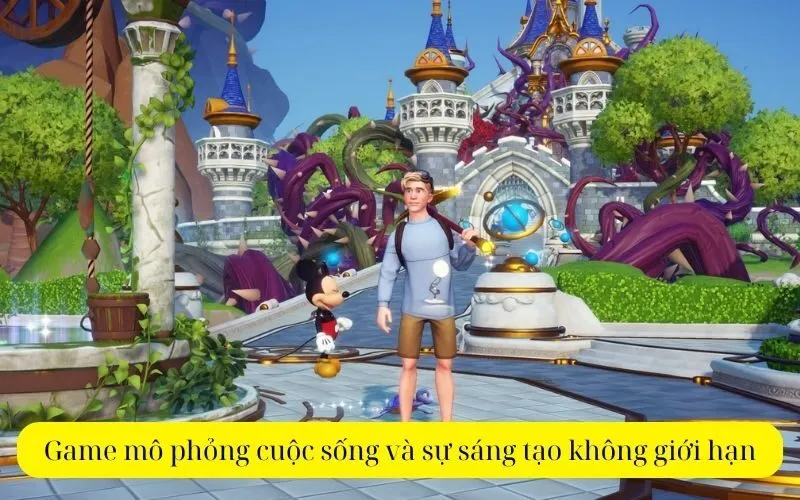 Game mô phỏng cuộc sống và sự sáng tạo không giới hạn