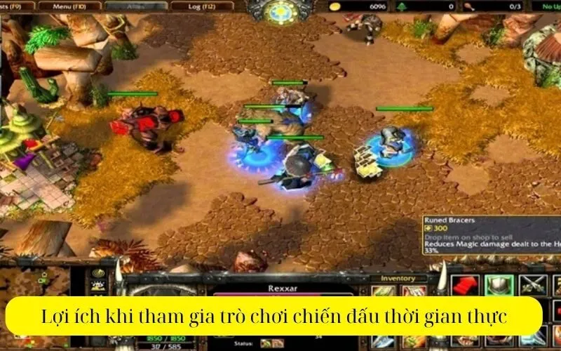 Lợi ích khi tham gia trò chơi chiến đấu thời gian thực