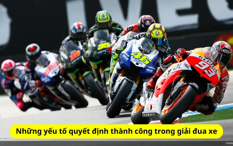 Những yếu tố quyết định thành công trong giải đua xe