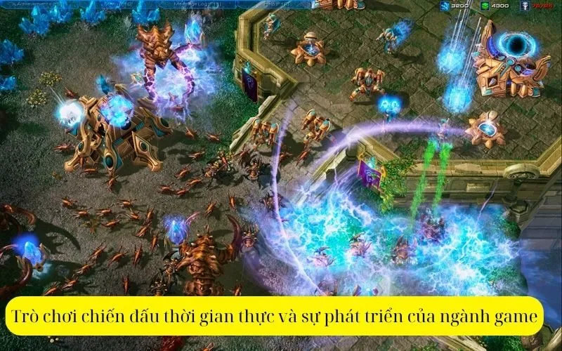 Trò chơi chiến đấu thời gian thực và sự phát triển của ngành game