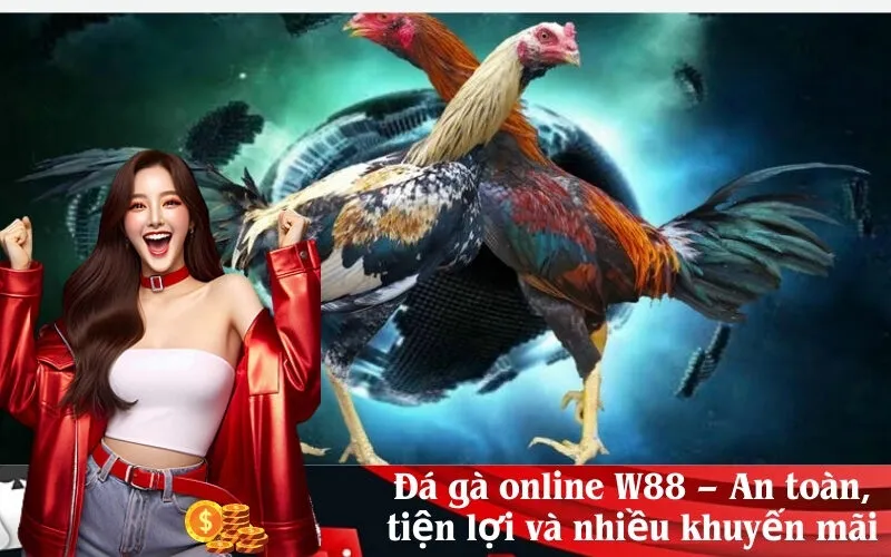 Đá gà online W88 – An toàn, tiện lợi và nhiều khuyến mãi
