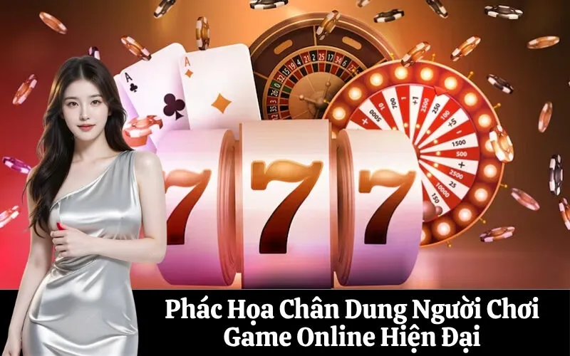 Phác Họa Chân Dung Người Chơi Game Online Hiện Đại